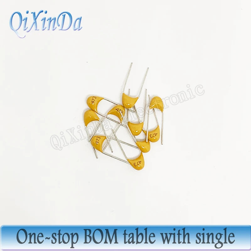 100pcs 50V monolithic ceramic capacitor 10PF ~ 10UF 22PF 47NF 220NF 1NF 4.7UF 1UF 100NF 330NF 0.1UF 102 104 105 106 103 473 334