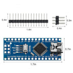 Nano 3.0 Mini Type-C Micro USB With the Bootloader Compatible Nano Controller for Arduino CH340 USB Driver 16Mhz ATMEGA328PB