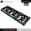 Thermalright TL-M12Q  Computer case cooling fan, wireless splicing/infinity frame/high performance fan