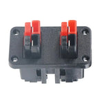 LA-4Pcs 45A 600V Power Plug Cable Connectors For Anderson Plug Connector Fixed Mounting Bracket Panel Power Plug Connector