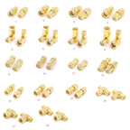 18Pcs Adapter SMA / RP-SMA to SMA / RPSMA Male Plug & Female Jack Straight & Right Angle RF Coaxial Connector