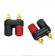 1/5/10pcs Banana Plugs Jack Socket Couple Terminals DIY Connectors Red Black Connector Amplifier Terminal Binding Post Speaker