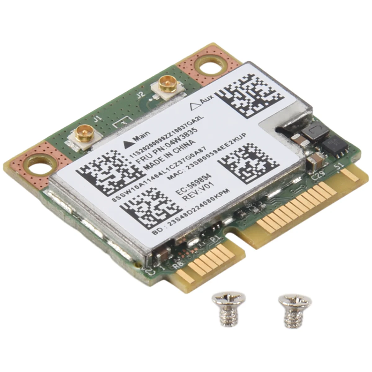 BCM943228HMB 04W3764 WIFI Wireless Bluetooth 4.0 Half MINI PCI-E Card Compact for Lenovo E130 E135 E330 E335 E530 E535 E430