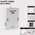Zero One OneRTK UM982 Dual-Antenna Direction Finding RTK Module with Compass for Plant Protection & Mapping
