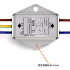 Single-phase power filter CW1B-3/6/10A-L(040) With wire audio audio purifier AC EMI interference CW1B-6A-L(040) CW1B-10A-L