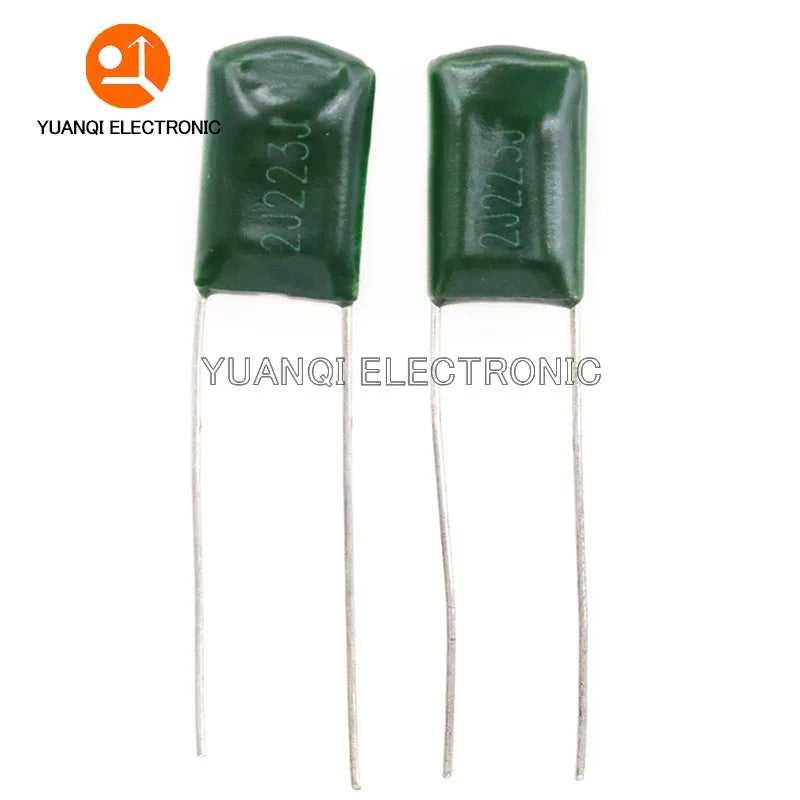 50Pcs 100V Polyester Film Capacitor 330PF 470PF 560PF 102 222 472 103 223 333 473 104 1NF 2.2NF 10NF 22NF 47NF 100NF 0.1UF