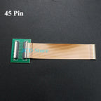 1Set 23 25 31 39 45 51 Pin 0.3mm Pitch Extension Board Connector Adapter with FFC FPC Flexible Flat Cable Length 60mm
