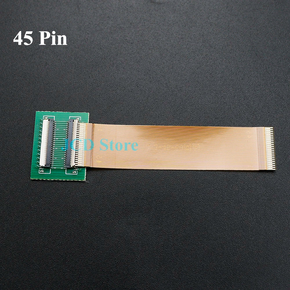 1Set 23 25 31 39 45 51 Pin 0.3mm Pitch Extension Board Connector Adapter with FFC FPC Flexible Flat Cable Length 60mm