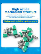 5PCS RK097NS G Single Double Potentiometer B5K/10K/20K/50K/100K Power Discharge Bit Speaker Audio