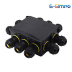 10Way 10Outs Underwater Waterproof 4-14mm Power Cord External LED Pool Lamp Outdoor Lighting Terminal Wire Cable Junction Box