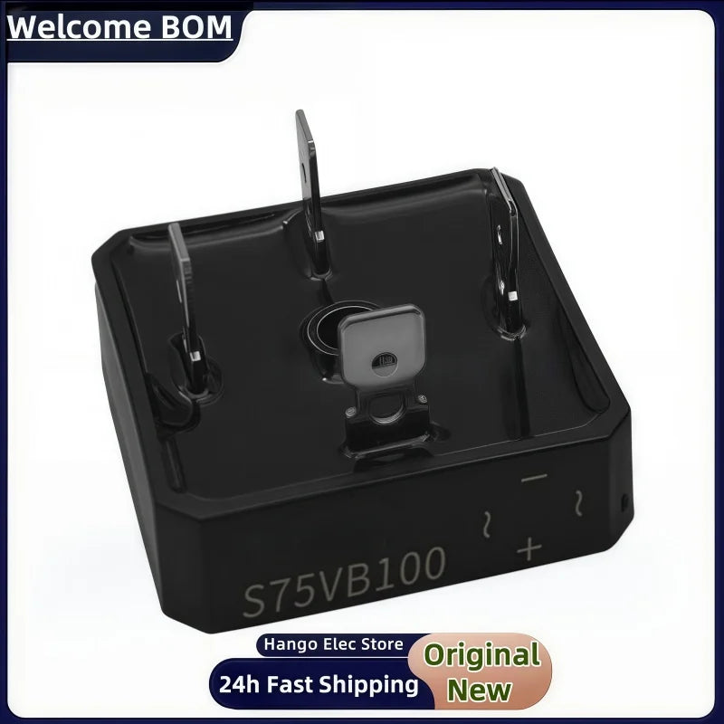 Inverter welding machine rectifier bridge S75VB100 welding machine maintenance parts 75A 1000V silicon bridge rectifier brand ne