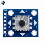 5Way Navigation Button Module with 5D Joystick, Mechanical Tactile Switch for Arduino/STM32, DIY Robotics/Game Controller