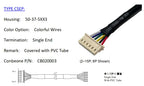 50375063 Wire harness, MOLEX Mini-SPOX 2.50mm Pitch OTS Cable,50-37-5063， 6P,   5264-06, Off The Shelf