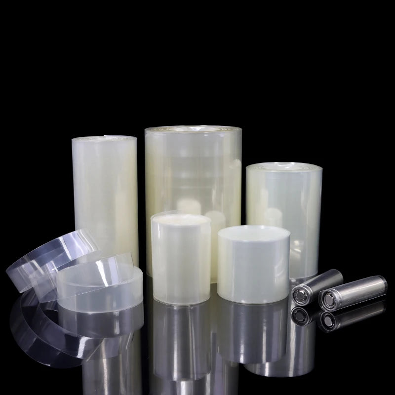 3/5M PVC Clear Heat Shrink Tube Width 29.5mm ~ 200mm 18650 Lipo Battery Pack Insulated Cable Sleeve Protection Battery Film Wrap