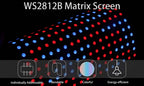 1~5Pcs WS2812B RGB LED Digital Flexible Individually Addressable Panel Light Strip WS2812 8x8 16x16 8x32 Module Matrix Screen 5V