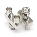 BNC-JKK BNC one male two All copper radio frequency coaxial monitoring adapter female two female one male three-way head