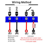 T3230 AC 110-220V DC 12V 24V Digital Delay Relay LED Display Cycle Timer Control Switch Adjustable Timing Delay Relay Switch