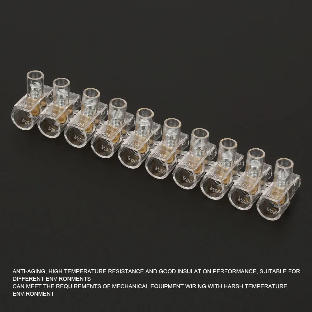 Connector Strip Barrier Screw Connector Strip Terminal Blocks Electrical Wire Terminal Connector Terminal Blocks