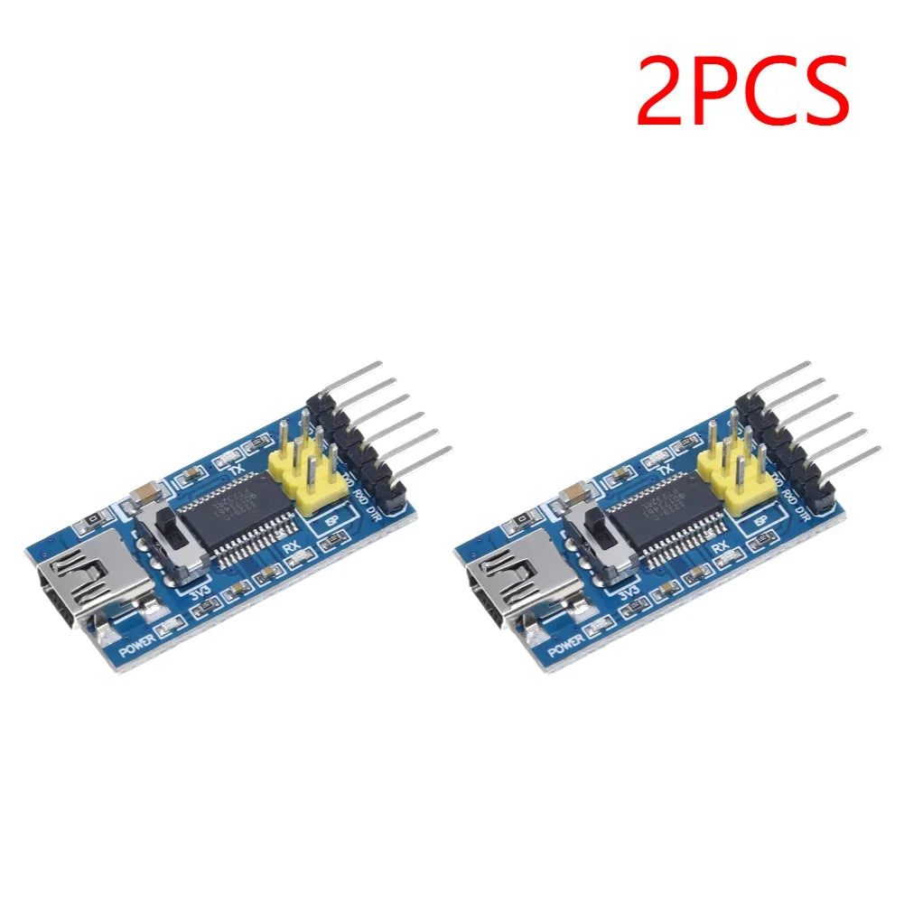 FT232RL FTDI Type-C to TTL Serial Converter Adapter Module 3.3V 5.5V FT232R Breakout Mini USB to TTL Adapter Board for Arduino