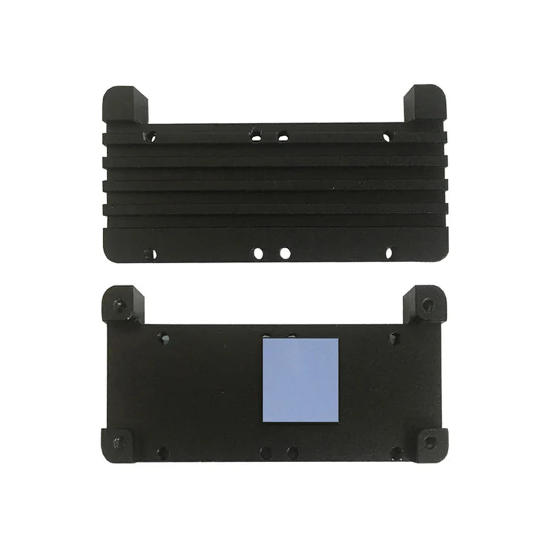 Raspberry Pi Zero 2W Aluminum Heatsink Case with Dual Cooling Fan Kit For Raspberry Pi Zero/Zero w