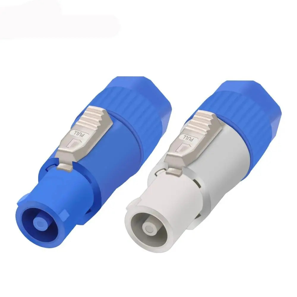 20A Powercon Connector 250V Blue White NAC3FCA NAC3FCB AC Male Plug 3 PIN Socket Stage Light LED Power Cable Plug