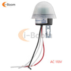 Waterproof Sensitive Auto Photo Switch AS-20 DC 12V AC 110V 220V 10A On/Off Photocell Street Light Switch Sensor Switch Tools