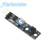 1-20PCS TCRT5000 3PIN Tracking Module IR Infrared Line Reflection Track Follower Sensor TCRT5000 Obstacle Avoidanc For Arduino