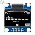 ‌0.96 Inch I2C SSD1306 OLED Display Module – 128x64 Dual-Color (Yellow/Blue) Screen for Arduino, Raspberry Pi & ESP32 Projects