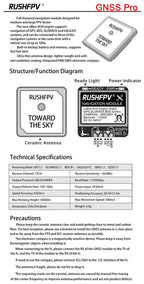 Rushfpv Rush Fpv GNSS MINI/GNSS Micro/GNSS Pro Ublox M10 GPS DIY