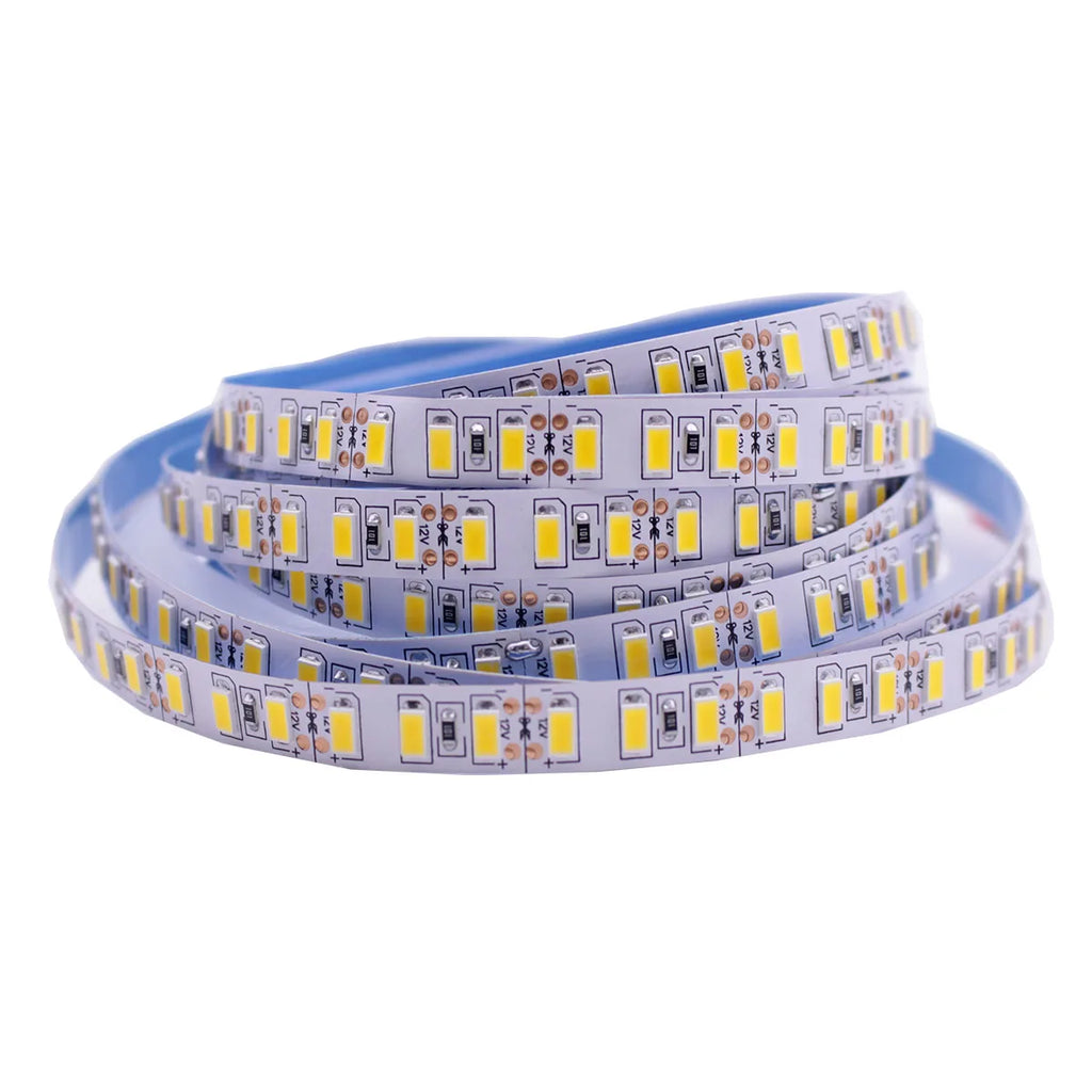 120Leds/m 5M LED Strip SMD 5730 Flexible LED Tape Light SMD 5630 Not Waterproof White /Warm White 4000K NW DC12V
