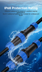 SP13 Connector Waterproof IP68 2pin 3pin 4pin 5pin 6pin 7pin Docking Male Plug Female Socket Cable Plug and Socket Connectors