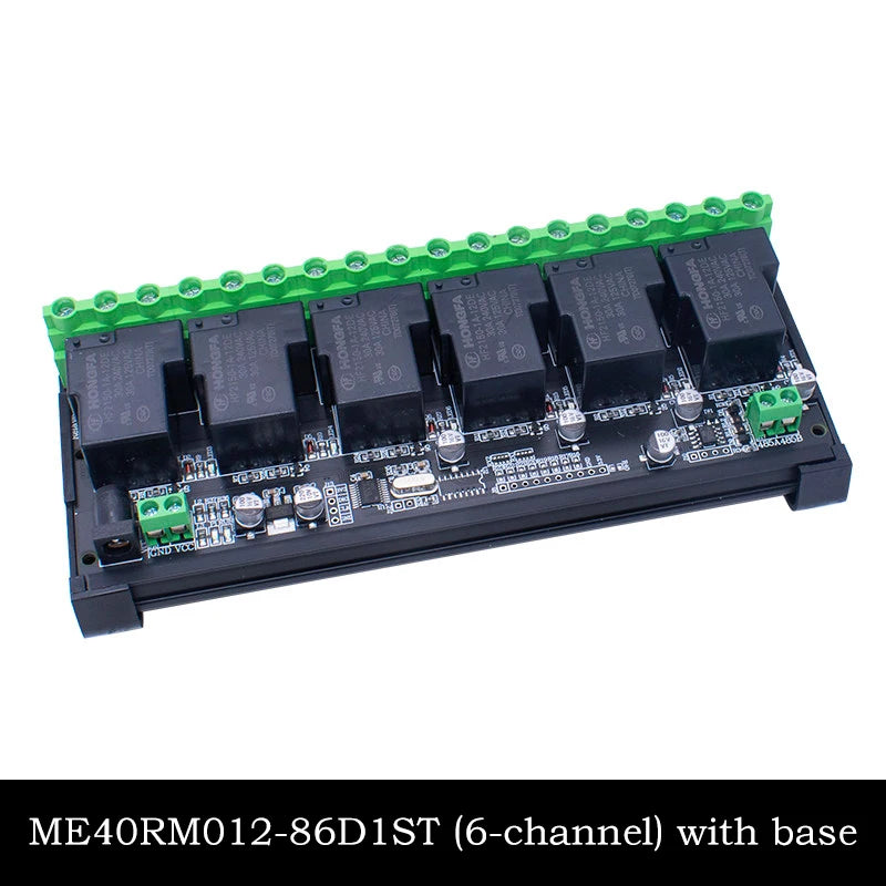 Modbus RTU RS485 TTL Relay Control Module Optional 3/4/6/8 Channel High Power Output Industrial PLC