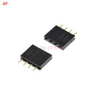 10PCS 2/3/4/5/6/7/8/10/12/16/20/40 Pin Single Row Straight Pin Female Header 2.54MM Pitch Connector Socket 2P/3P/4P/16P/20P/40P