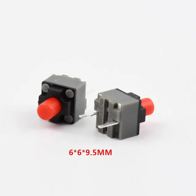 10Pcs New Kailh Mute button 6*6*7.3mm quare silent micro switch 6*6*4.3mm Tact Button Switch 6X6X9.5mm DPI keys