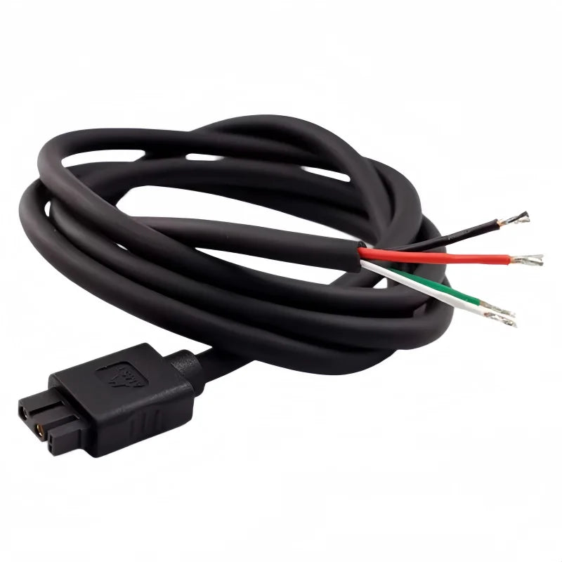 XT30 (2+2) Female Connector with Signal Pins, XT30F 4 Pin Plug with Silicone Wire for Robotics, FPV Drone, CAN Bus