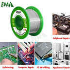 Lead-free Solder Wire SN99.3 Cu0.7 Environmental Protection Tin Wire Flux Reel Welding Line Soldering Wire Roll High Purity