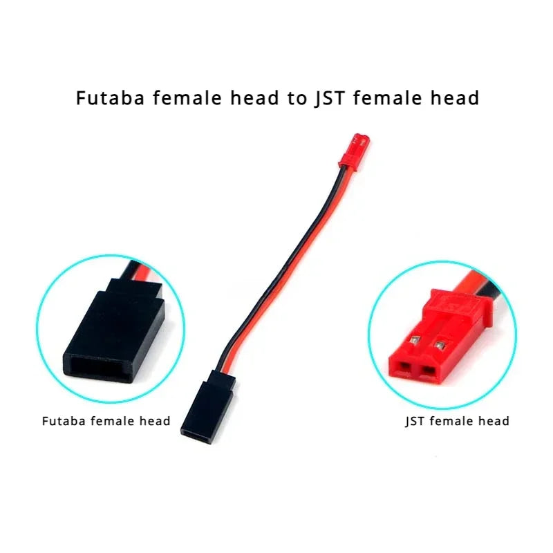 1-10Pcs JST XT30 XT60 JR Tamiya T Plug Male Female Cable Converter Wire Length 10CM 22AWG Silicone Wire