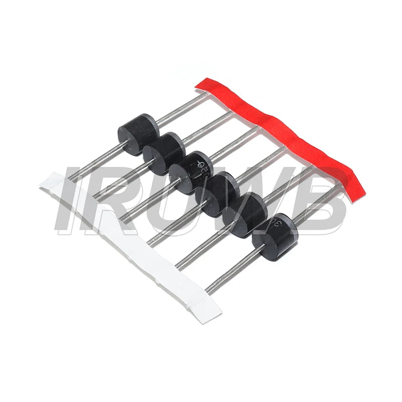 6PCS 30SQ050 Schottky Diode 30A 50V Axial for Solar Panel Parallel Reflow Protection