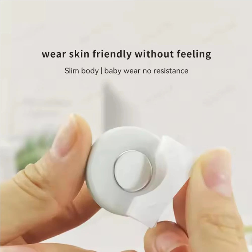 Wireless Bluetooth Digital Thermometer – Medical-Grade Accuracy, 24/7 Continuous Monitoring with App Alerts, Skin-Friendly Wearable Patch for Babies, Elderly & Postoperative Care