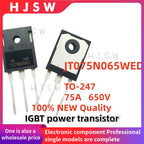 5/10/20PCS 100% Brand New and Quality JT075N065WED JT075N065 075N065WED 075N065 TO-247 75A 650V IGBT power transistor