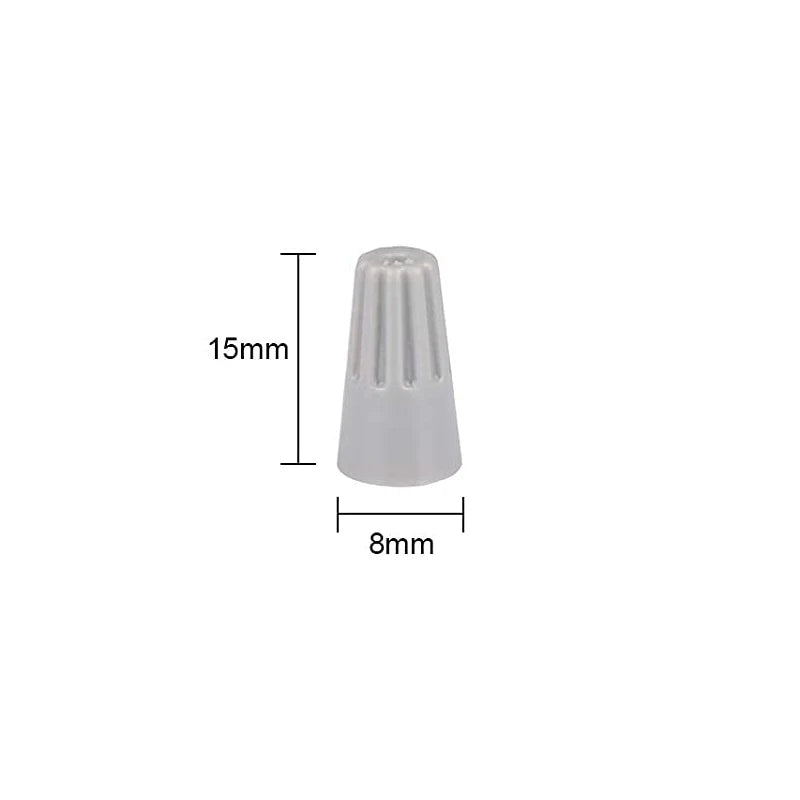 100Pcs~25pcs P1 P2 P3 P6 Colorful Wire Caps Electrical Connectors Screw Terminals With Spring Insert Twist Nuts Caps Connection