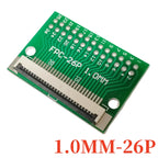 FPC FFC Flexible Cable Adapter Board 1.0mm Pitch Connector SMT to 2.54mm 4P/6P/8P/10P/12P/14P/16P/20P/24P/26P/30P