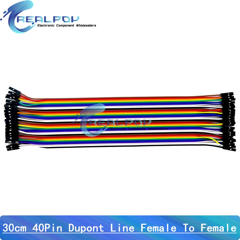 40PIN Dupont Line Male To Male Female To Female Male To Female Jumper Wire Cable 10cm 15cm 20cm 30cm 40cm for Arduino DIY KIT