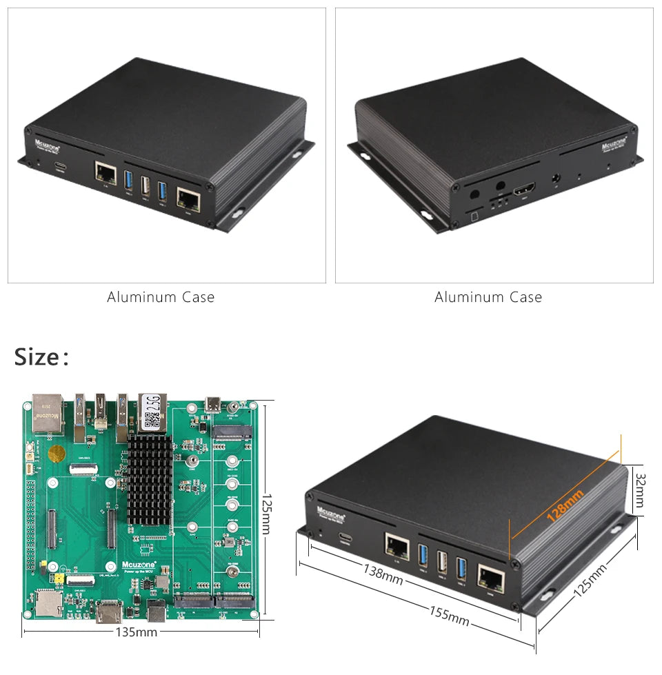 Raspberry Pi CM5_NAS_M.2 board,3* NVME ssd, M.2 support 22110 2280 2242,2.5Gbps ETH and GIGA ethernet, OpenMediaVault,4*PCIE