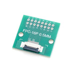 4P/6P/8P/10P/12P/14P/15P/16P/18P/20P/22P/24P/26P/30P/34P/80P FPC/FFC Flexible Cable Adapter Board 0.5mm SMT To 2.54mm Connector