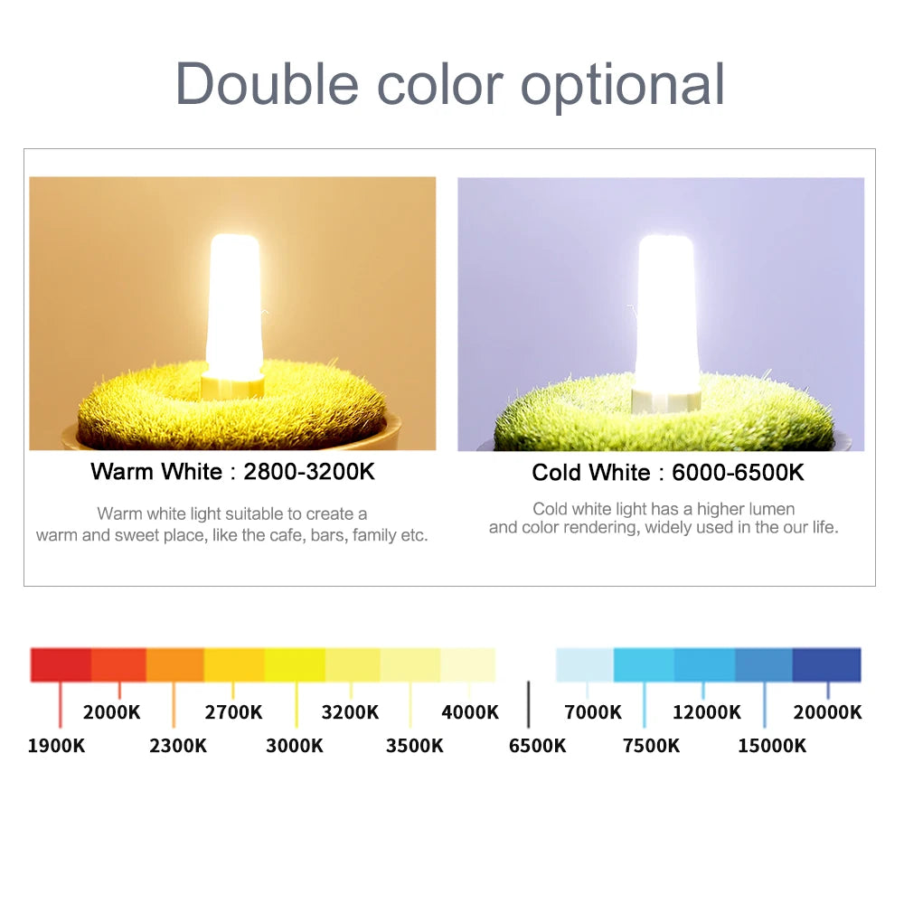 G4 LED COB Lamp E14 G9 12V 220V Dimmable 6W 9W COB LED Bulb Lampada LED Lighting Replace Halogen Spotlight Chandelier LED Lamp