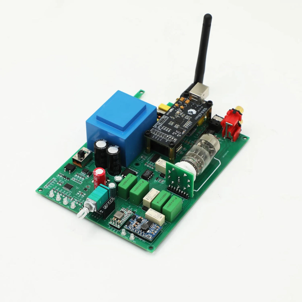 Classic TDA1543 Vacuum Tube Audio Decoder Board Hifi USB COAX OPT Bluetooth DAC