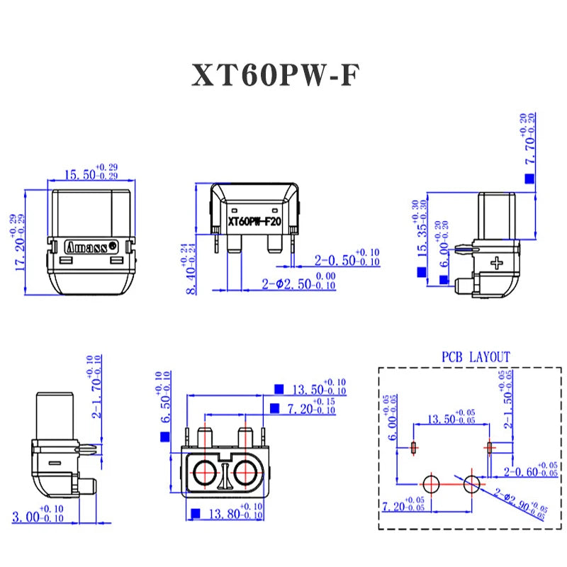 1/5/10PCS XT60PW Plug Connector XT60 Upgrade Male Female Lipo Battery PCB Board DIY Parts for RC Balanced Car Wheelbarrow