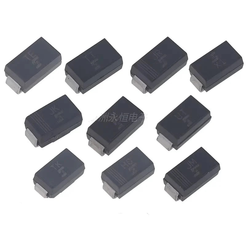 50PCS SMAJ5.0A/6.0A/6.5A/6.8A/8.5A/10A/CA TVS diodes for transient voltage suppression