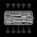 100pcs 5x20mm Fast Quick Blow Glass Tube Fuse Assortment Kit 0.25A 0.3A 0.5A 0.75A 1A 2A 3A 4A 5A 6A 8A 10 15 20A Glass Fuses